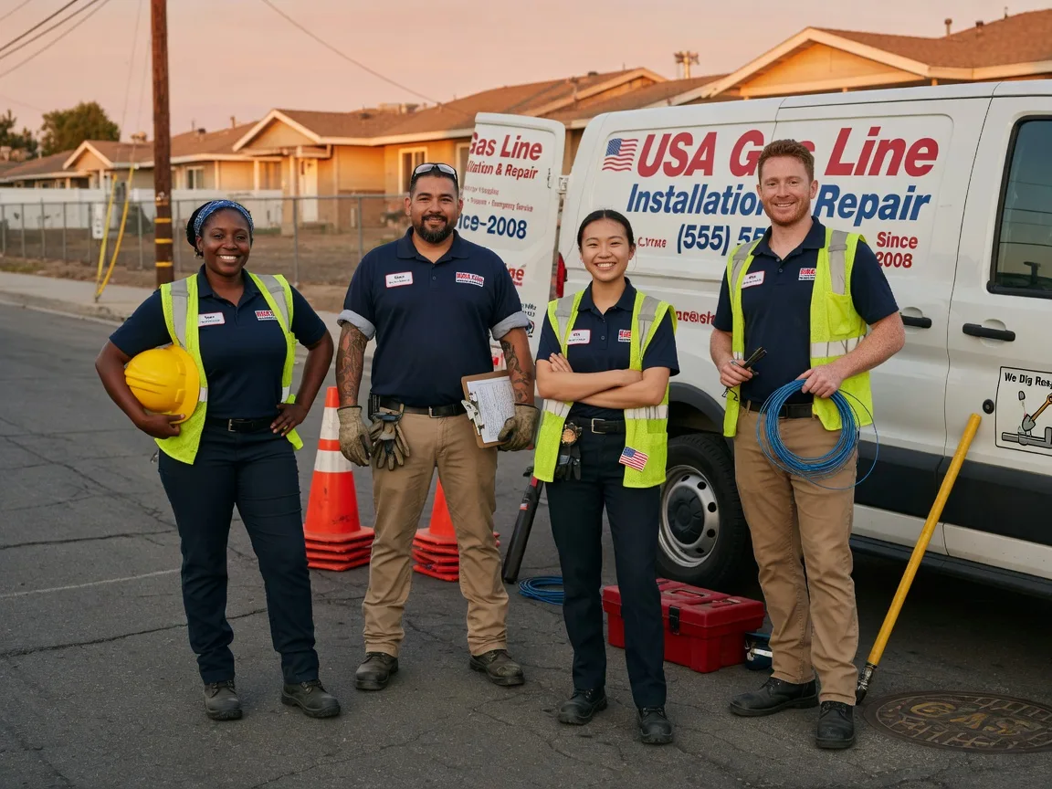 Gas Line Installation company in Huntingdon, TN